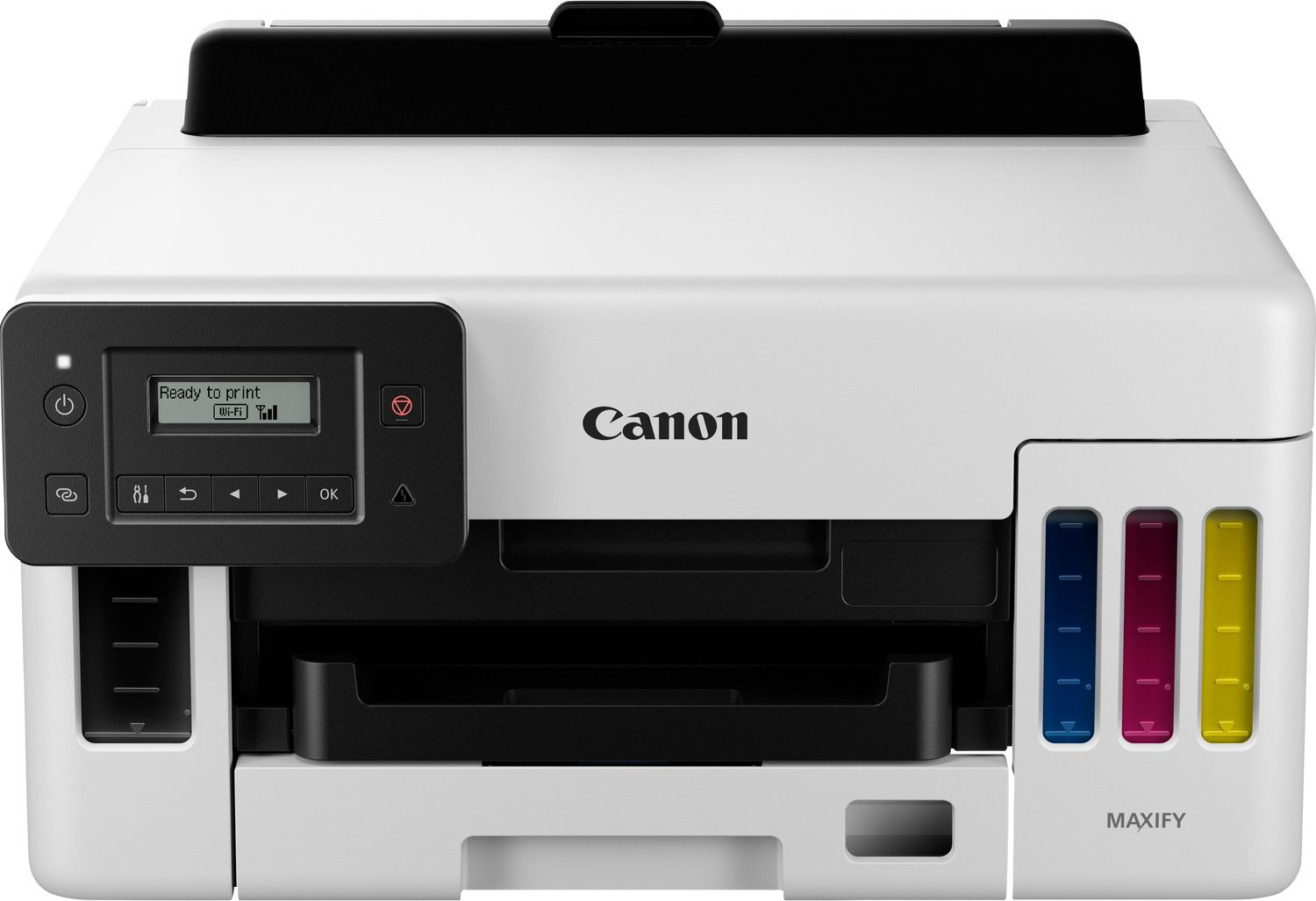 CANON MAXIFY GX5050 Single Function Refillable Ink Tank Printer Wi-Fi/Ethernet Black 24.0ipm Colour 15.5ipm